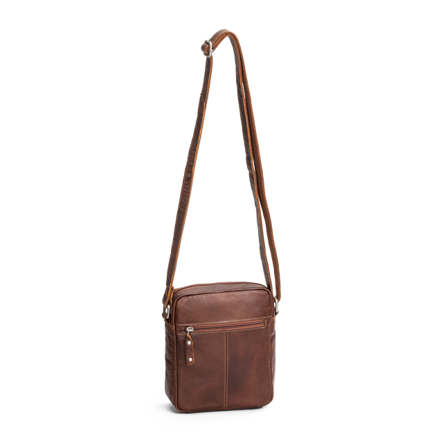 Florence skulderveske i skinn 15,6"